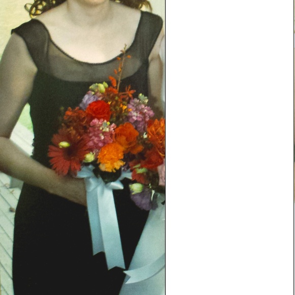 Navy Floor Length Formal Bridesmaid Prom Gown - Picture 2 of 8